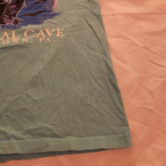 Light Blue Crystal Cave T-Shirt - Picture 5 of 5